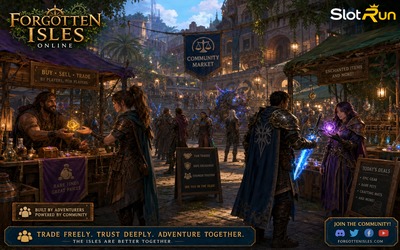 Forgotten Isles Online Ticaret Sahnesi