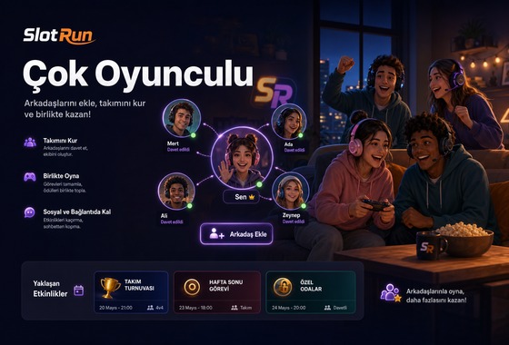 Slotrun Multiplayer Oyun Ekranı